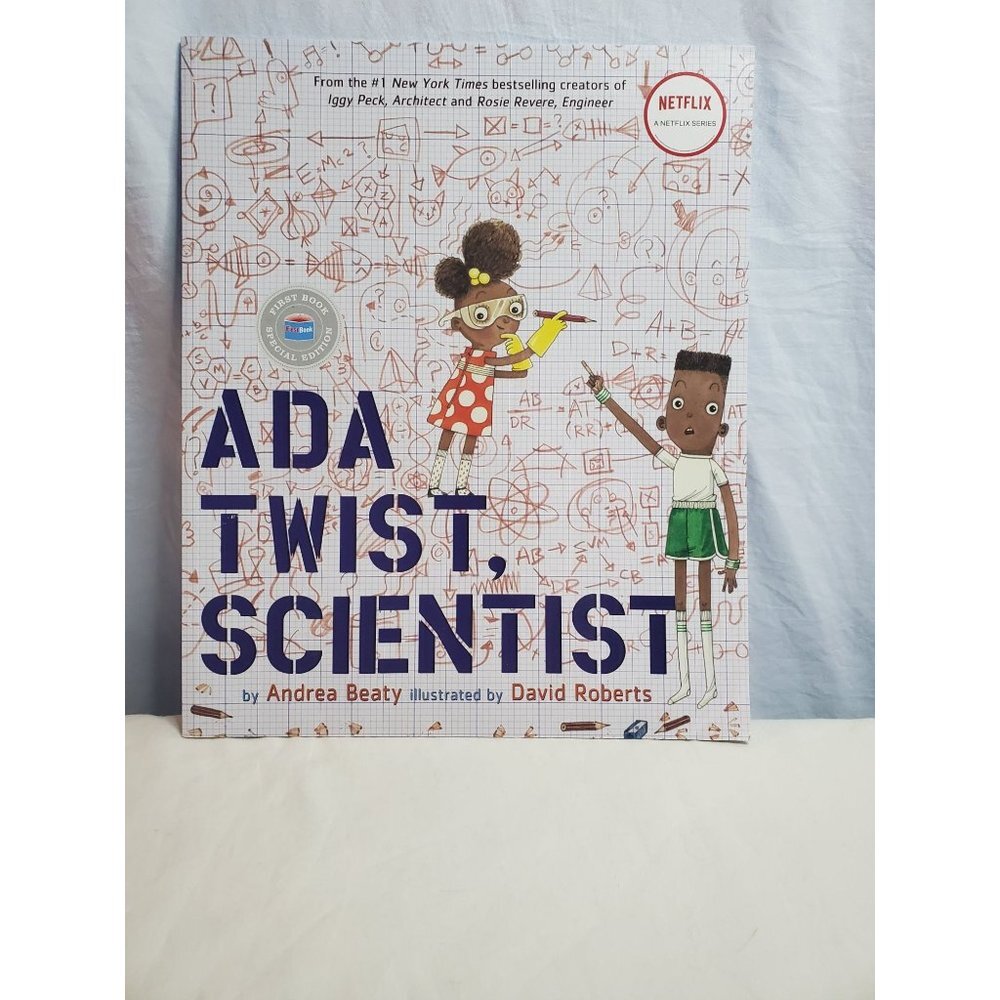 NEW Ada Twist, Scientist By Andrea Beaty, Illustrated by David Roberts Soft